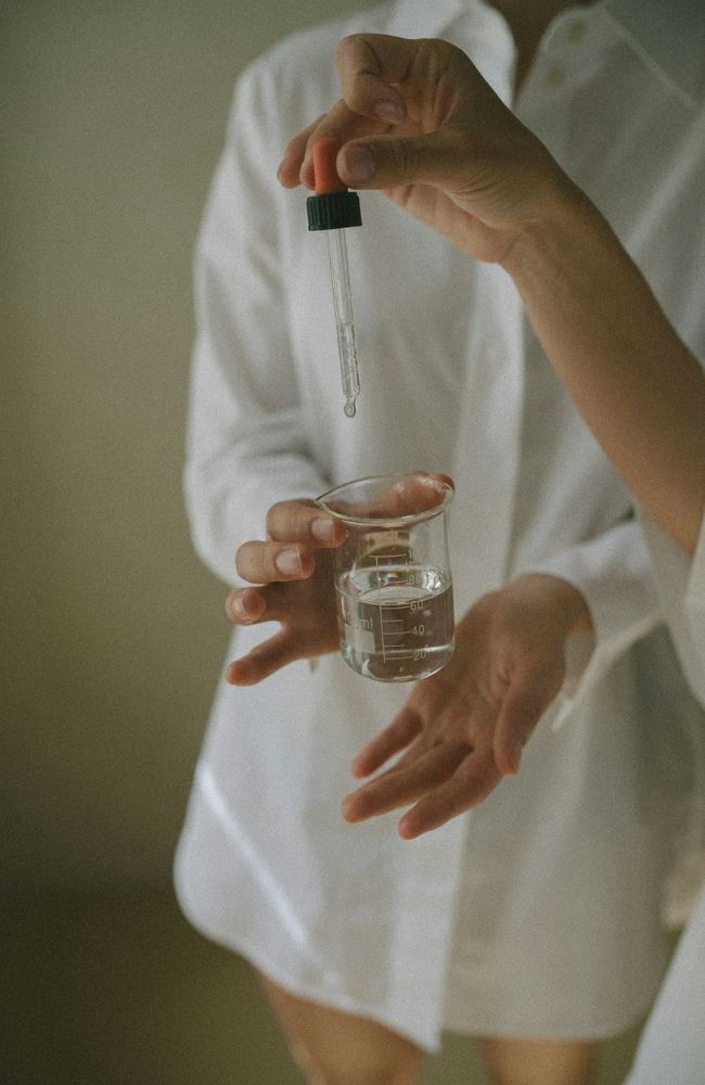 Saline vs. Menstrual Blood