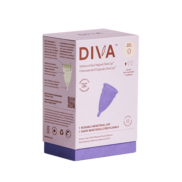 DIVA Cup  Model 0 - Reusable Medical Grade Menstrual Cup