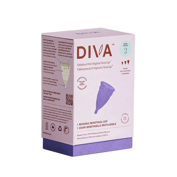 DIVA Cup  Model 2 Reusable Menstrual Cup