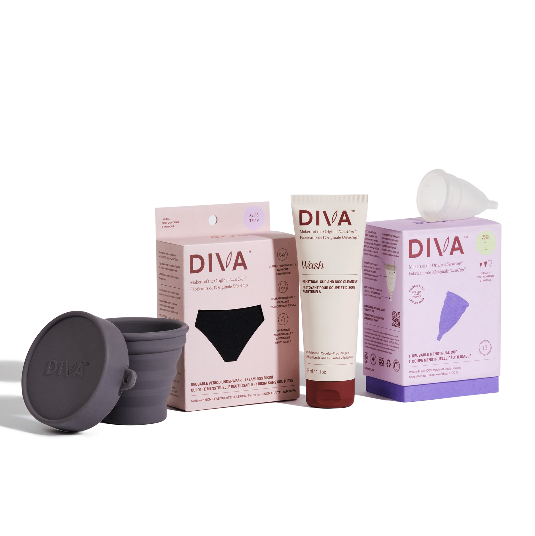 Period Products Bundle  DIVA™ Cup + Period Essentials Bundle