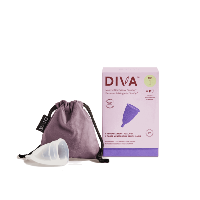 DIVA Cup  Model 1 - Reusable Medical Grade Menstrual Cup